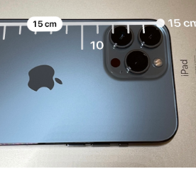 新罗苹果14维修分享如何使用iPhone14测距仪测量身高 